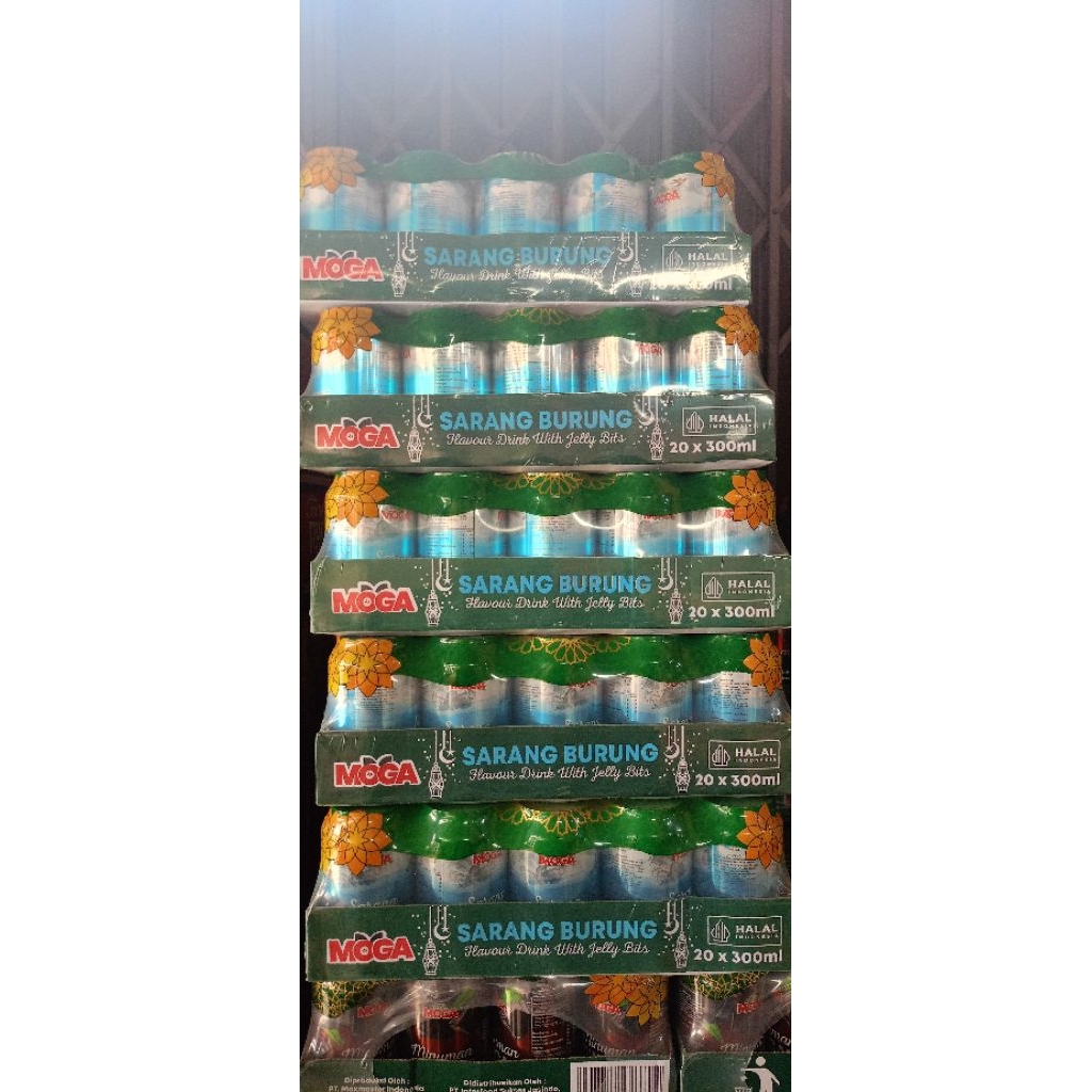 minuman air kaleng sarang burung 1dus isi 24pcs