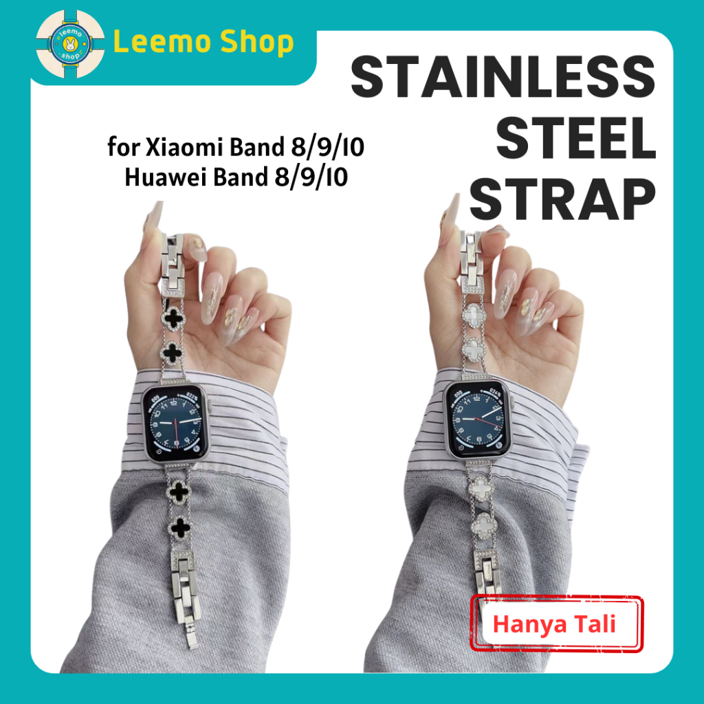 Tali Jam Strap Jam Kompatibel Apple Watch dan Xiaomi Band Strap Jam Rantai Cantik untuk Xiaomi Mi Ba