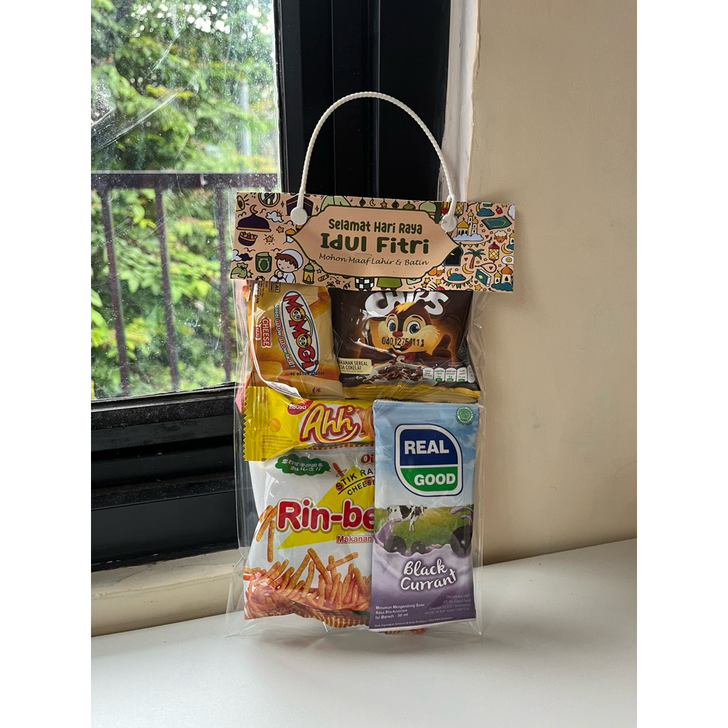 Parcel Anak Lebaran Paket 5 / Hampers Lebaran Anak / Parcel Snack
