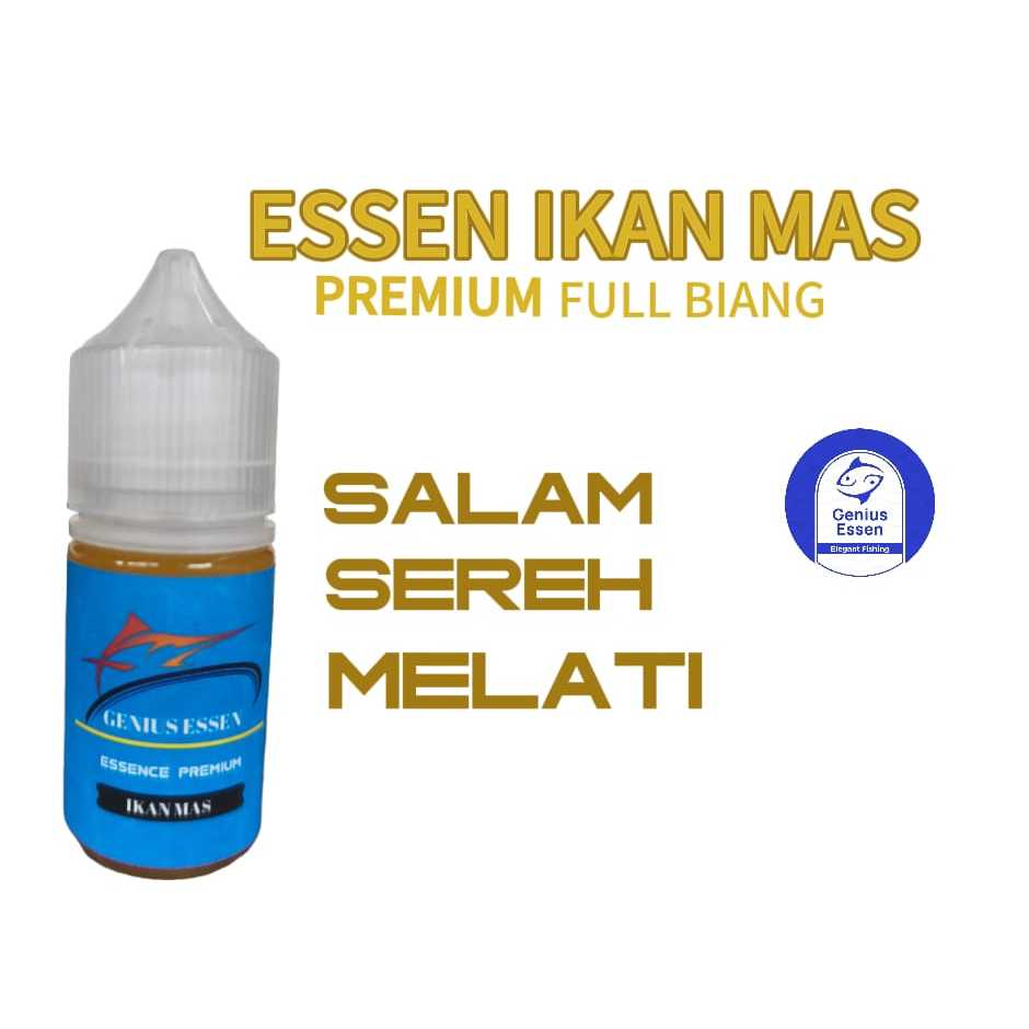 ESSEN IKAN MAS SALAM SEREH MELATI GENIUS ESSEN FULL BIANG AMPUH