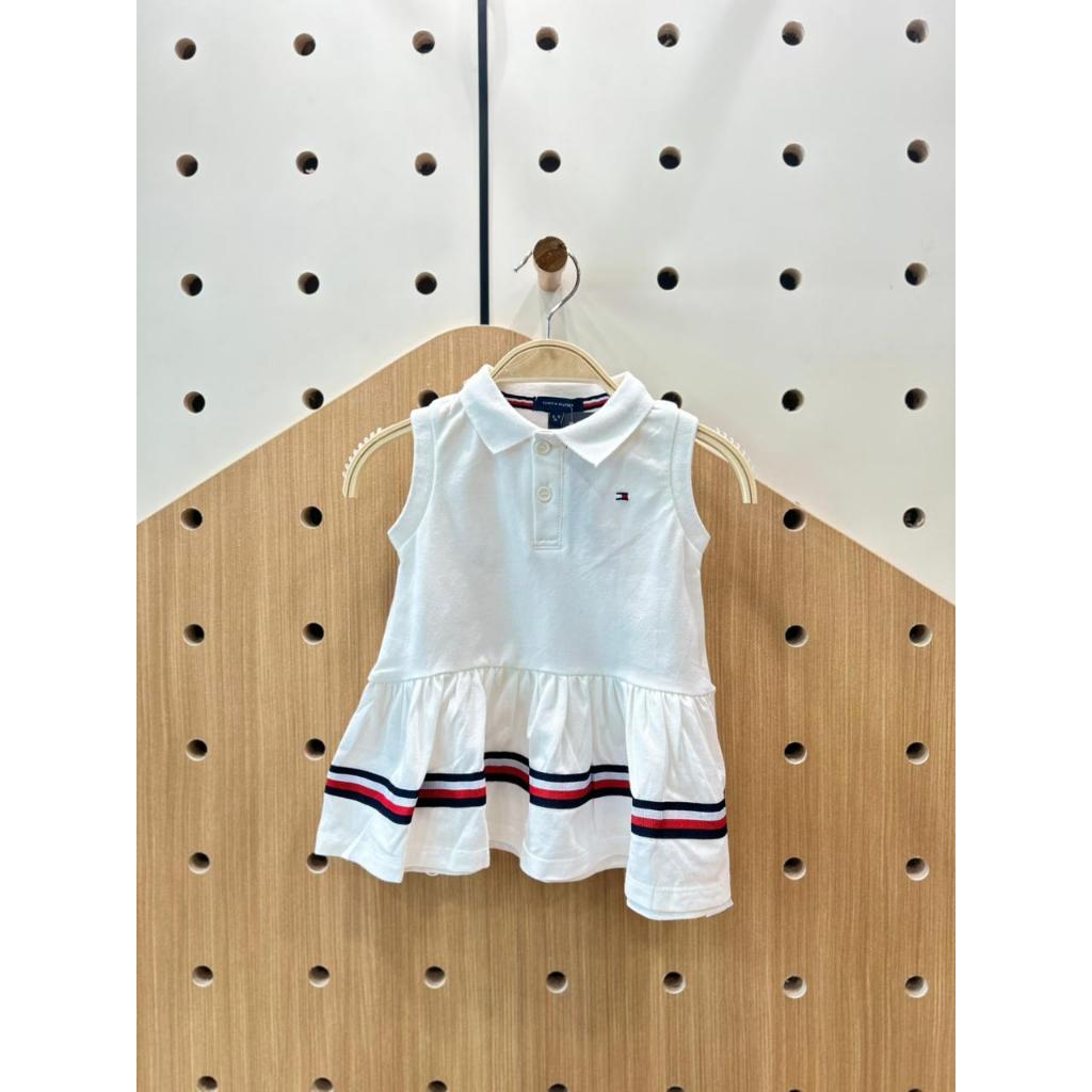 00943 Dress Kaos polo anak perempuan