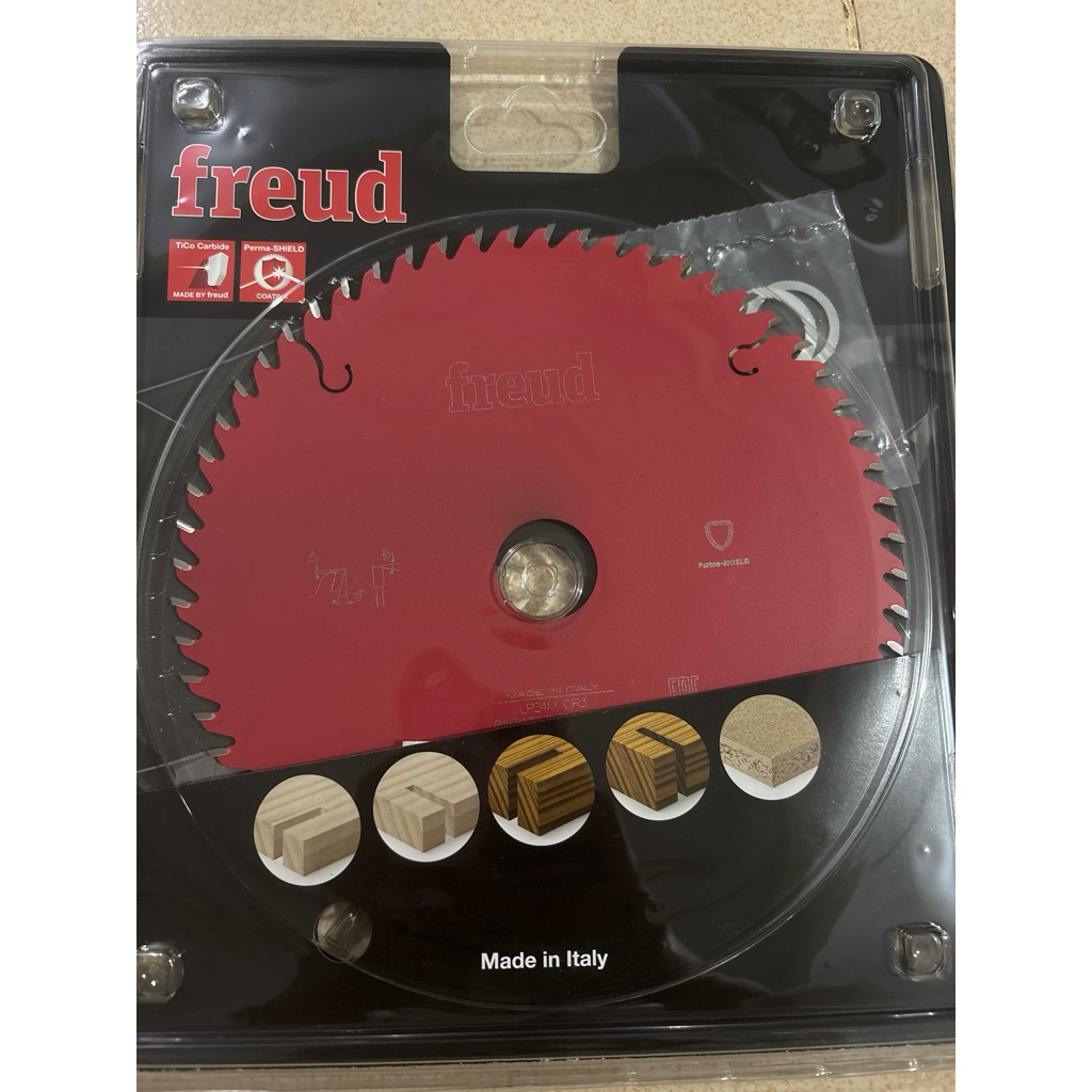 Freud 7 inch mata 60 LP34M-CR3 (182x.1.7/1.3x25.4z=60)