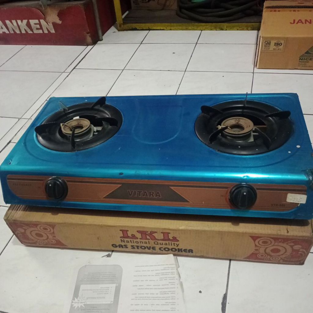 kompor Vitara / LKL 2 tungku stok lama