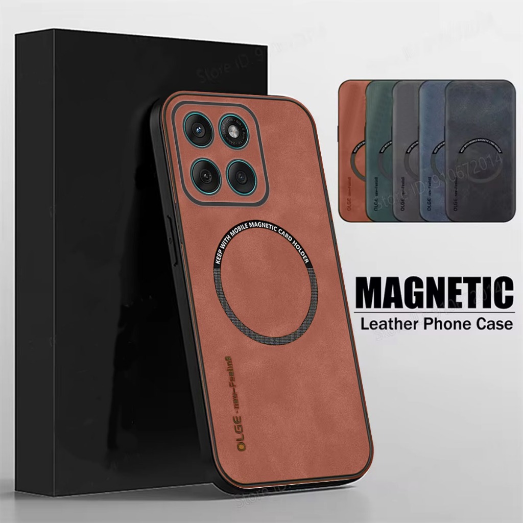 Case MOTOROLA G86 POWER 5G Casing Magsafe Luxury Magnetic