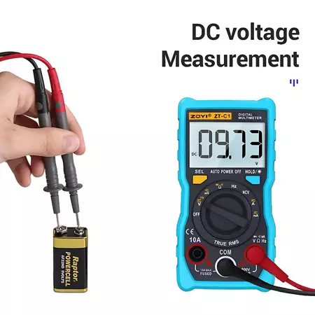 ZT-C1 Avometer Digital Multitester Digital NCV MiniAC/DC