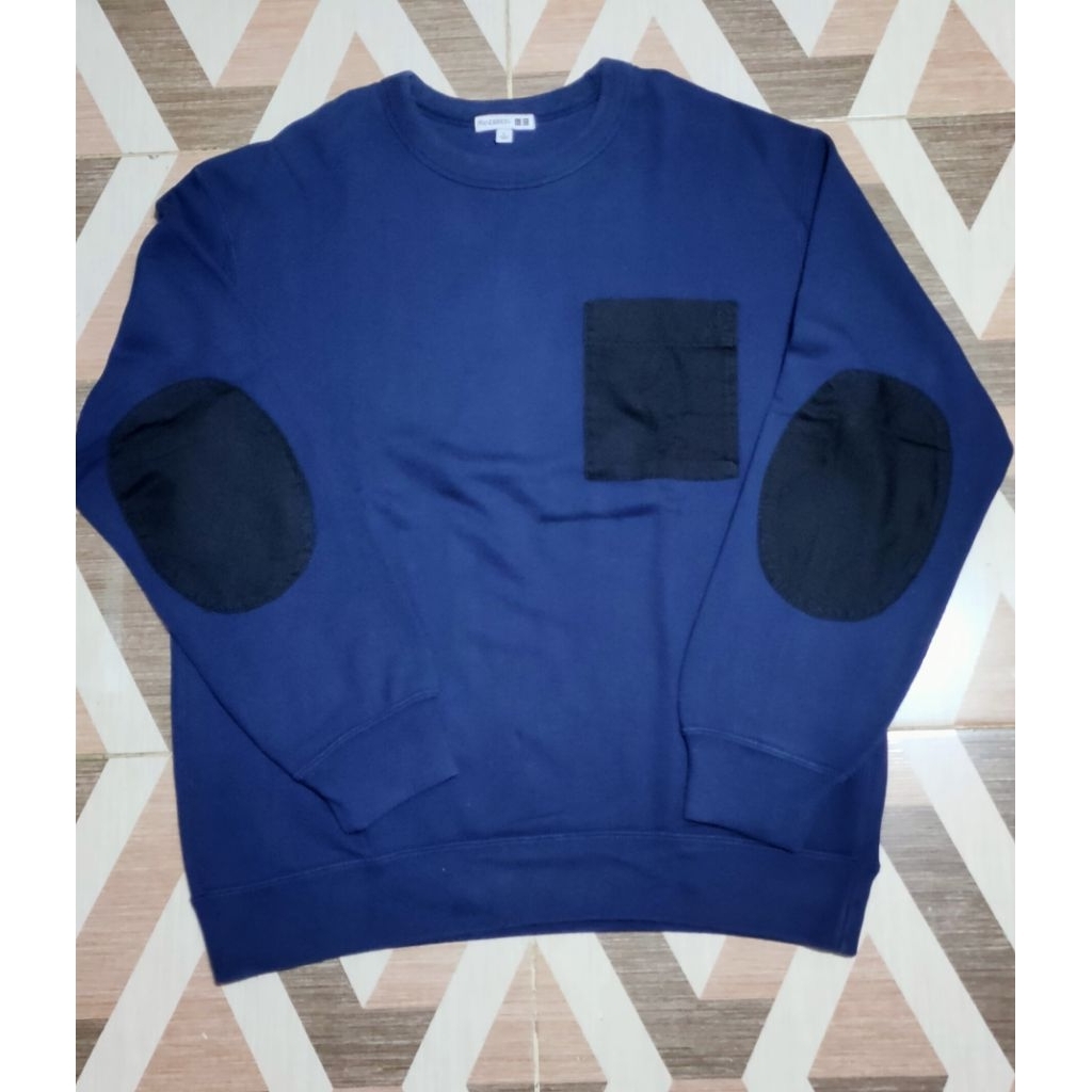 Crewneck Jw Anderson x Uni Sz ontag L Navy Pekattt