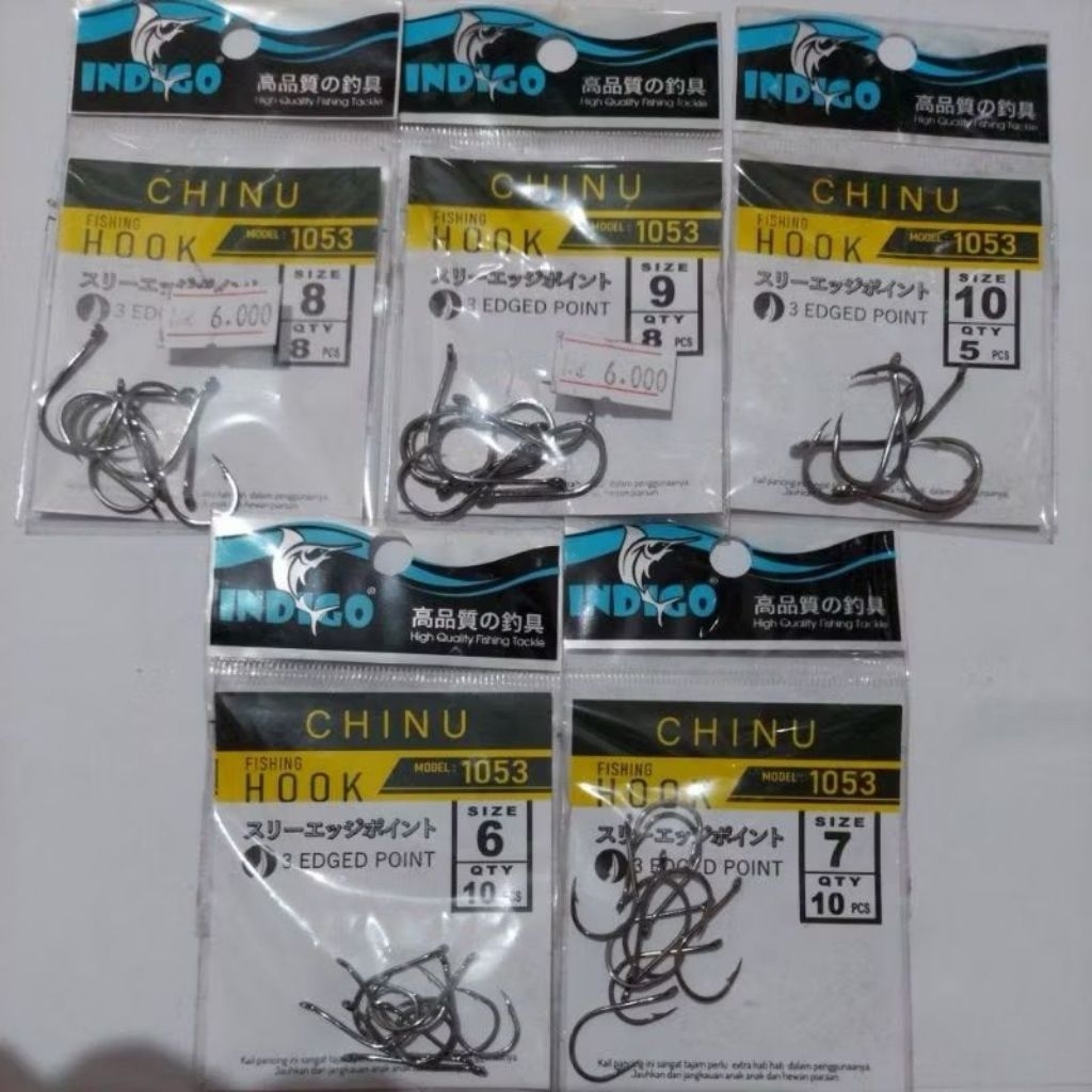 KAIL DASARAN LAUT INDIGO VARIASI MURAH KUAT CHINU