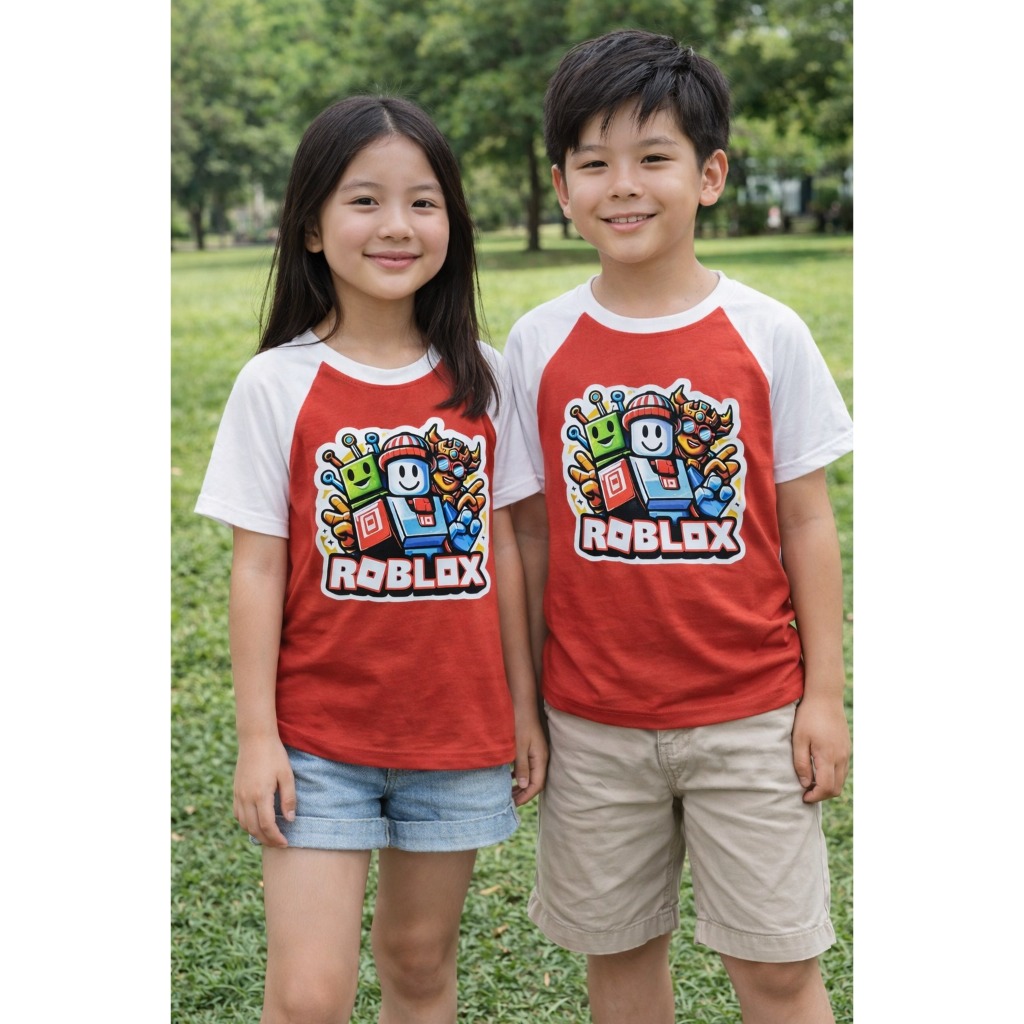 kaos raglan anak motif // kaos raglan anak