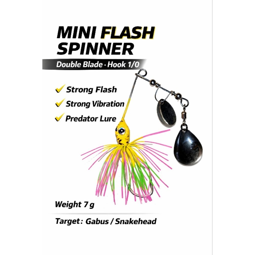 Spinner Mini umpan gabus bocek