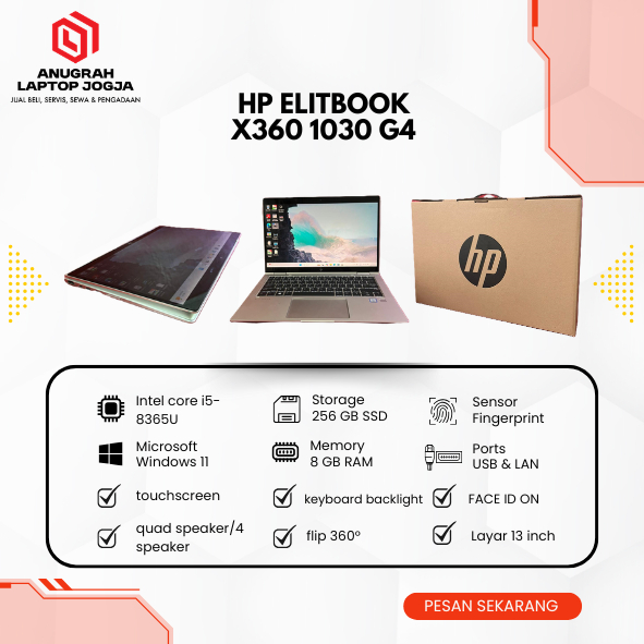 Hp Elitebook x360 1030 G3