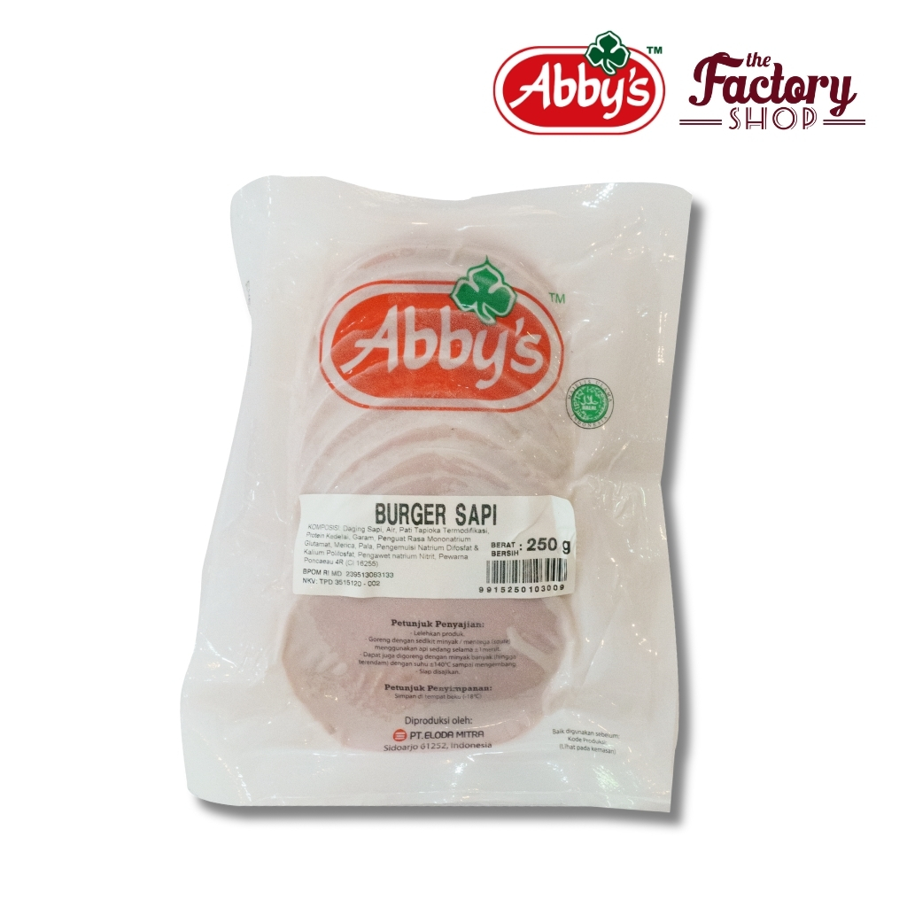 ABBYS BURGER SAPI 250 GRAM (9915250103)