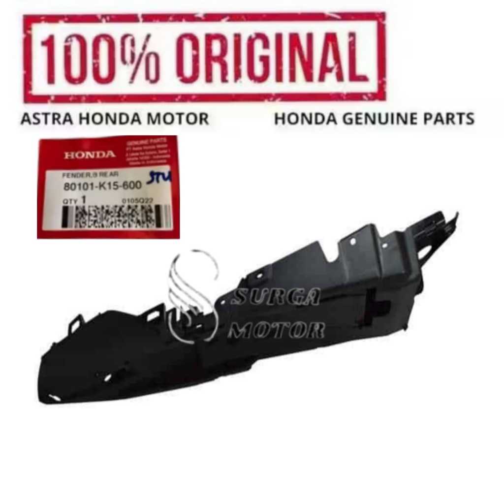 Spakbor Selebor Kolong Fender Belakang Bawah Motor  New CB150R CB 150 R 150R StreetFire K15M 80101K1