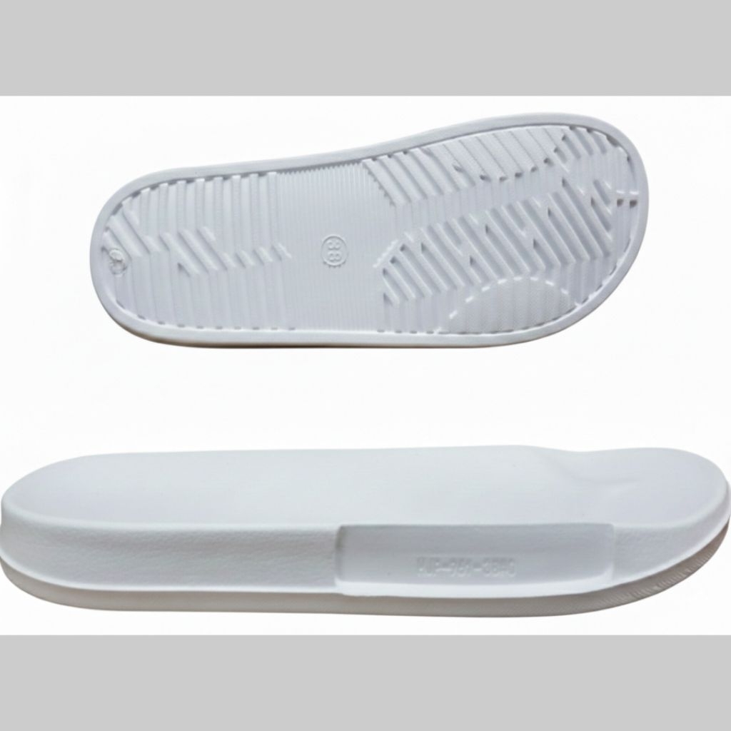 Outsole 9001 Putih Bahan Pylon Ringan dan Empuk Cocok Untuk Sandal Slide Pria Sandal Slip On Sandal 
