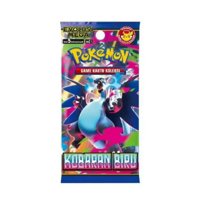 Kartu Pokemon TCG Kobaran Biru Booster Pack MA2 | Kartu Pokemon TCG | Pokemon TCG