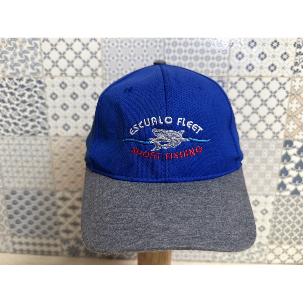 Topi Second Brand Branded Escualo Fleet Sport Fishing By BOLLER Original Vintage