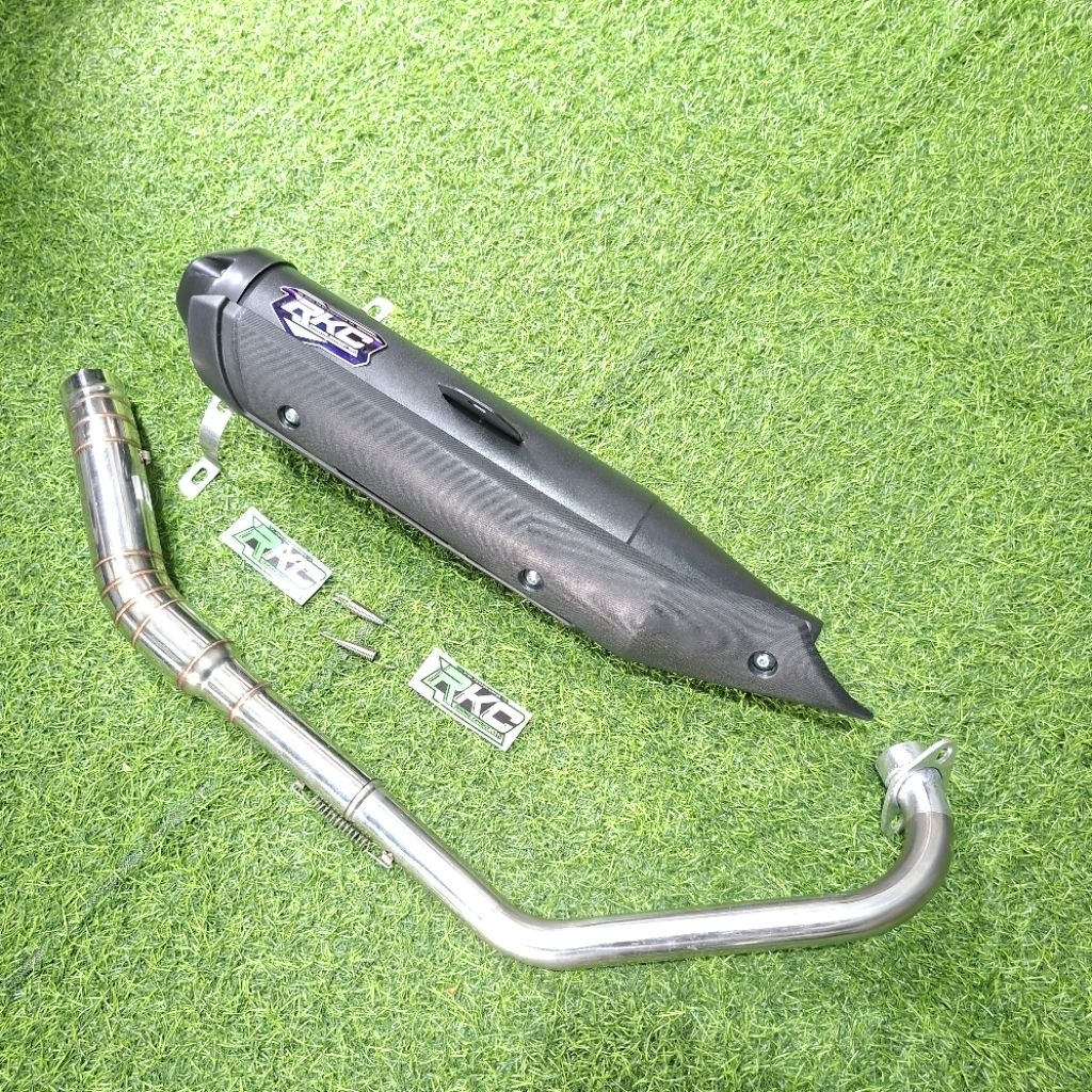 KNALPOT STANDAR RACING  ASPECT ORIGINAL VIXION NEW/OLD SUARA BASS ADEM