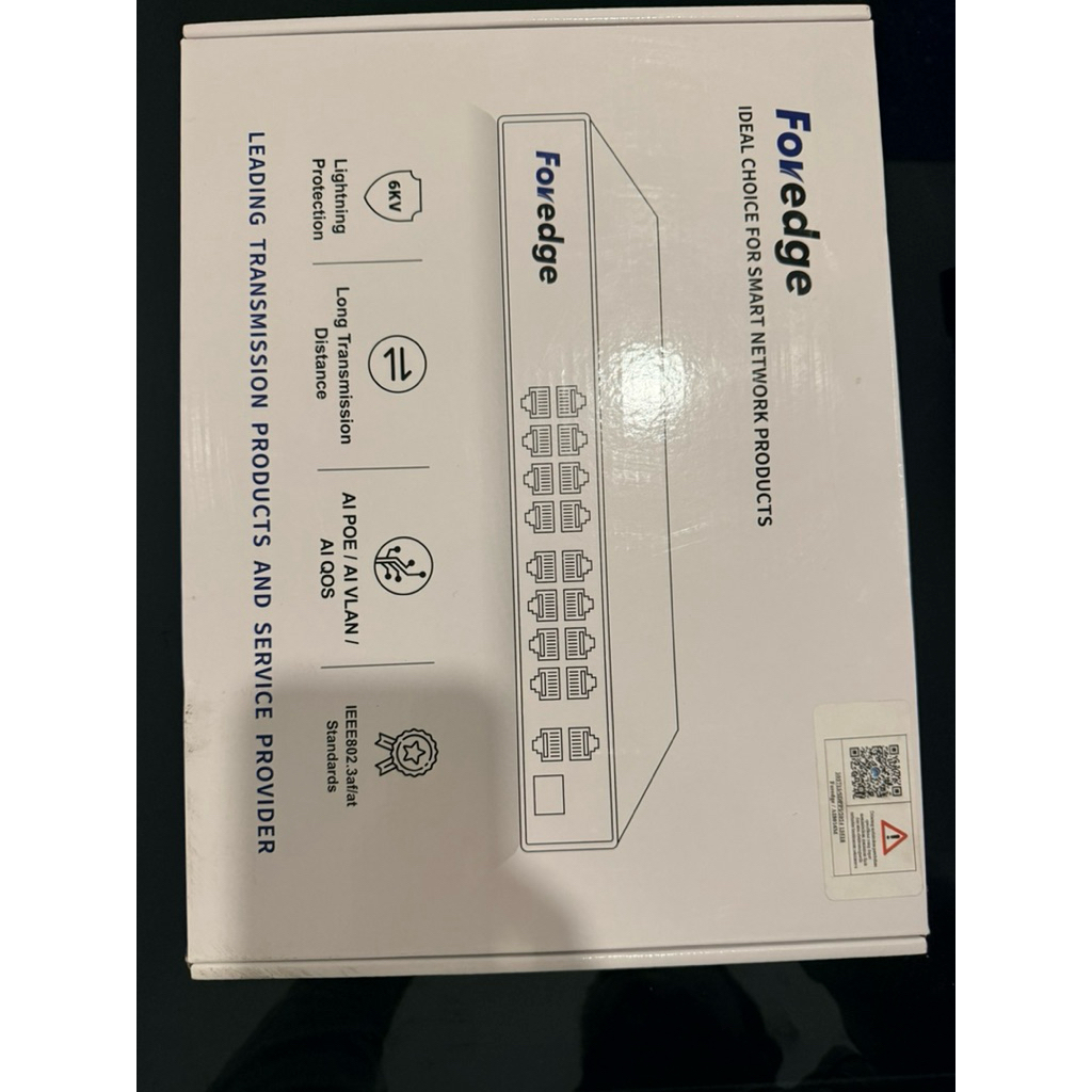 Foredge PoE Switch 16Port