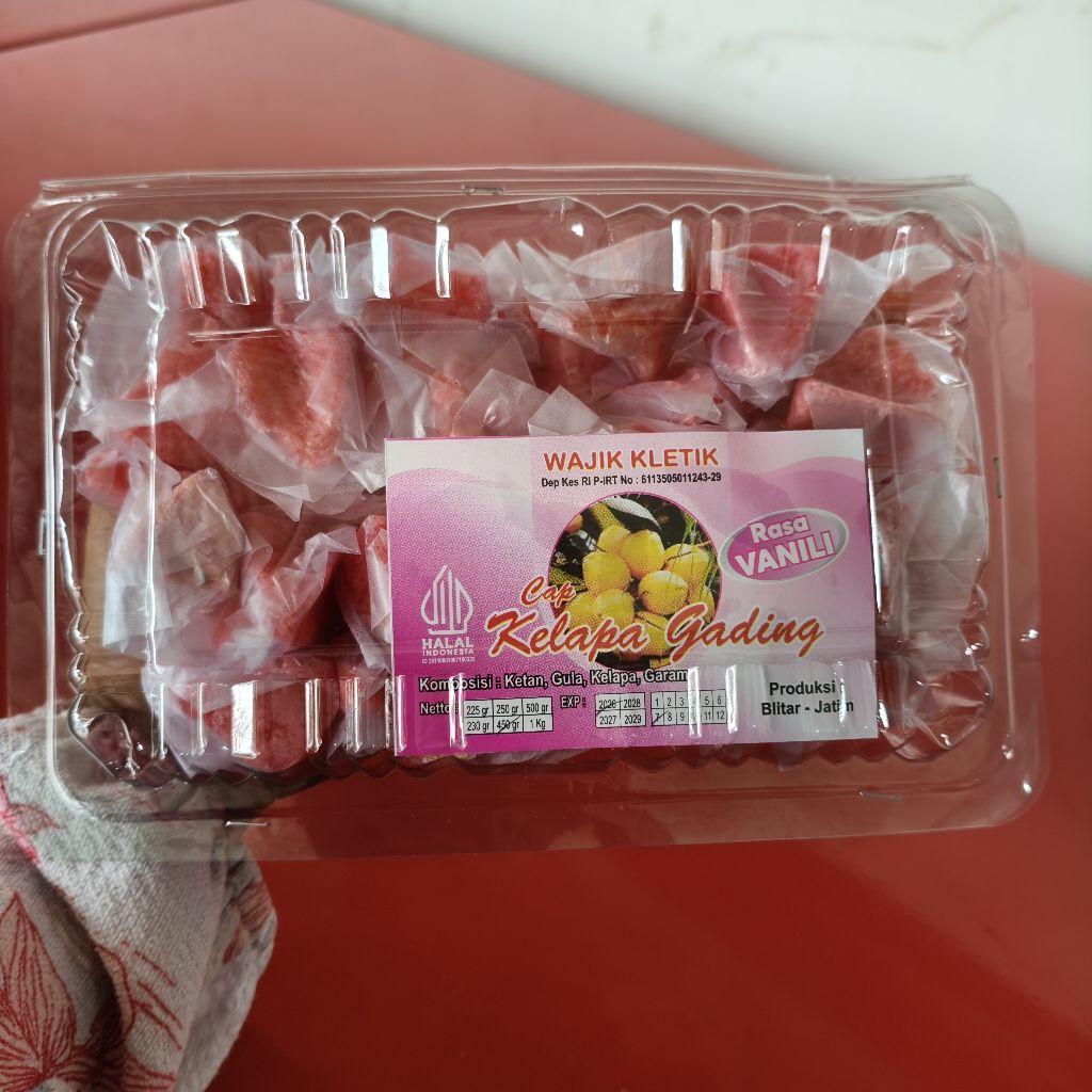 WAJIK KLETIK KELAPA GADING