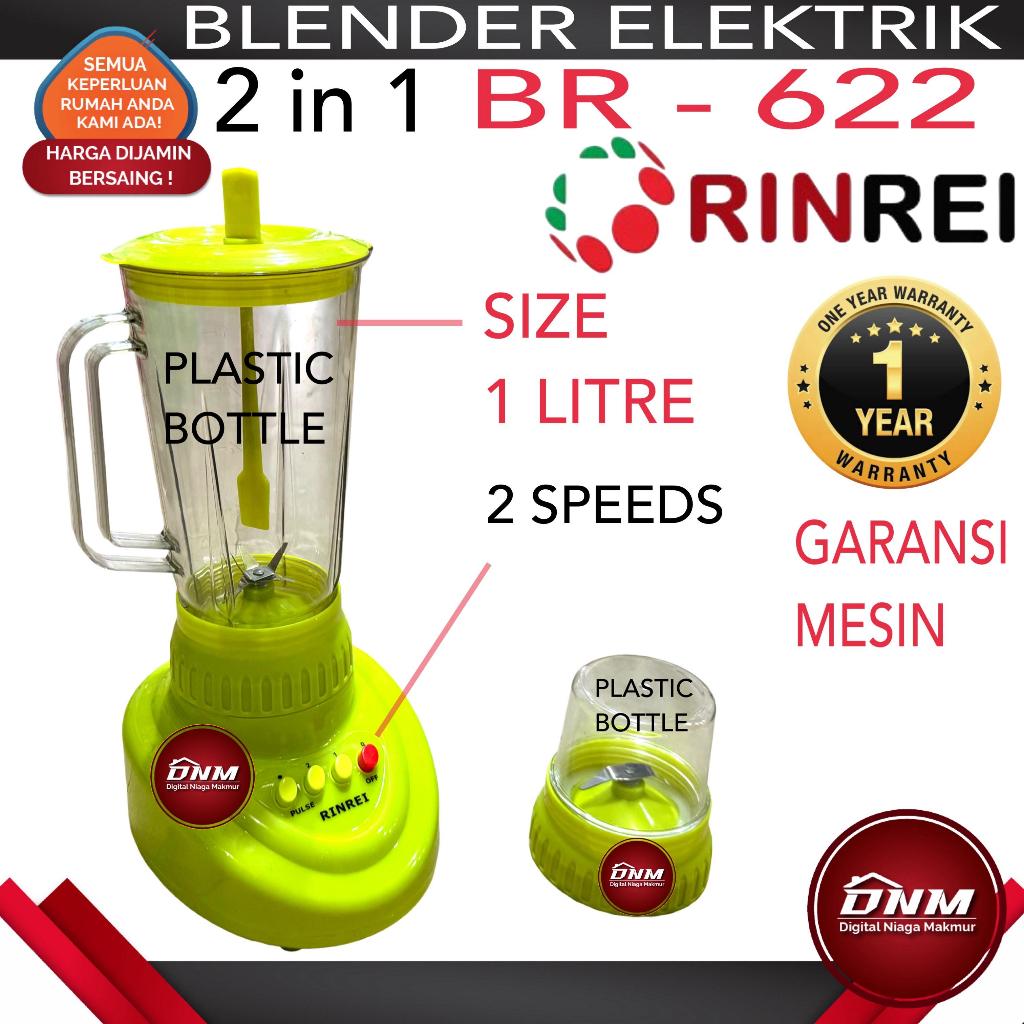 Blender Elektrik 2 in 1 Rinrei BR-622 BR 622 Pelumat Makanan Murah Bagus