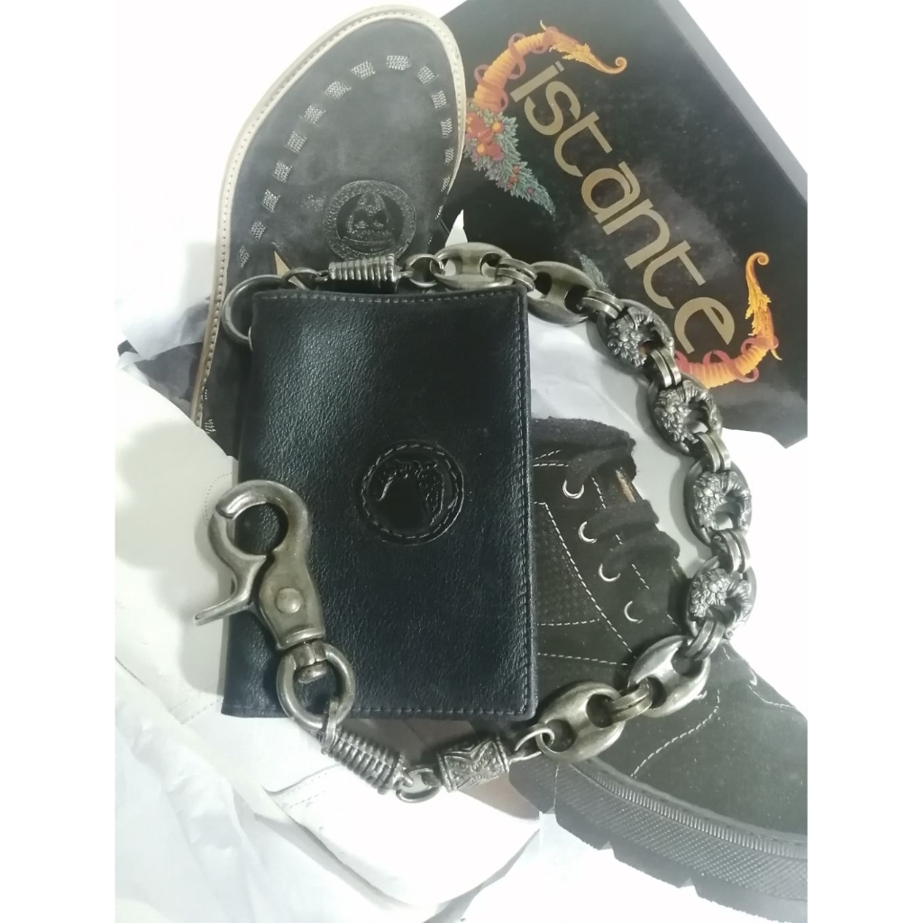 Vintage Authentic Istante by Versace Biker Wallet Card