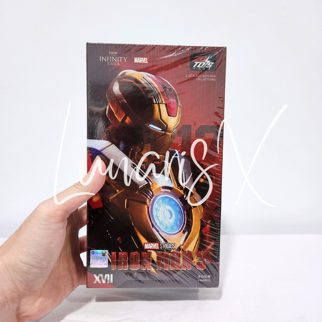 ZD Toys Ironman IM 3 Iron Heartbreaker Man Mark MK 17 Original ZDToys Action Figure