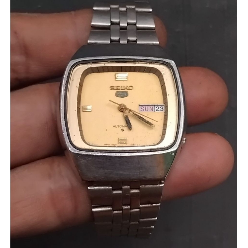 Jam tangan pria seiko 5 automatic jadul jam tangan seiko 5 classic seiko tv vintage