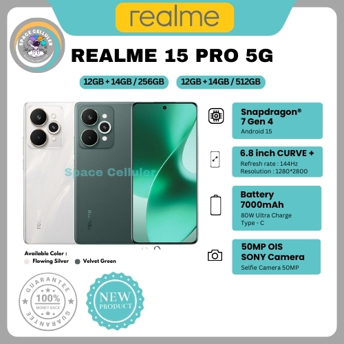 HP REALME 15 PRO 5G 12/512GB, 15 PRO 5G 12/256GB, 13 PRO+ 5G 12/512GB & 13 PRO 5G 12/256GB (BNIB)