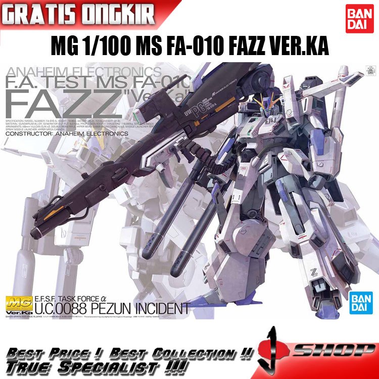 MG 1/100 - MS FA-010 FAZZ Ver. Ka