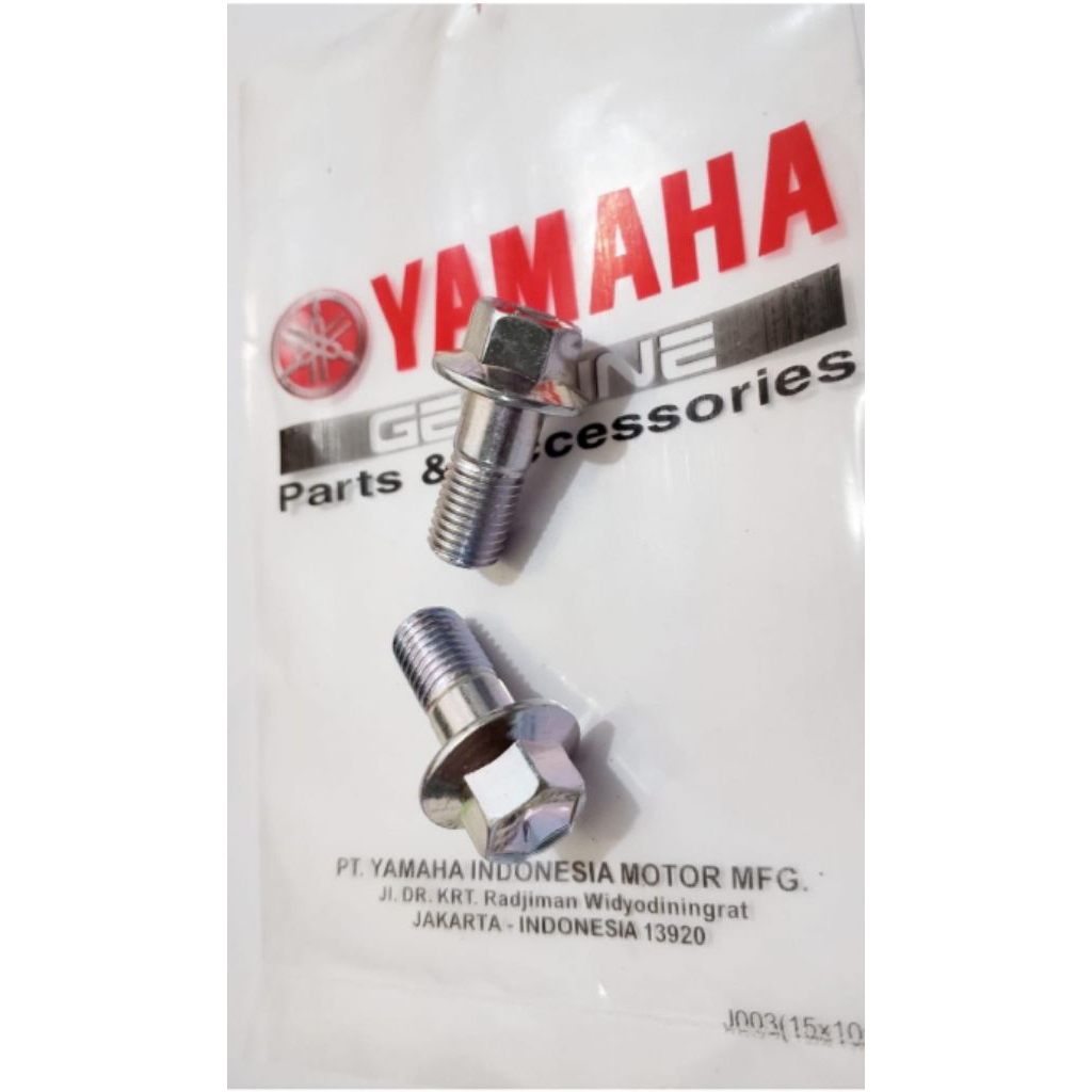 baut breket kaliper cakram Mio j Mio soul GT Xeon set isi 2 ORI lospack