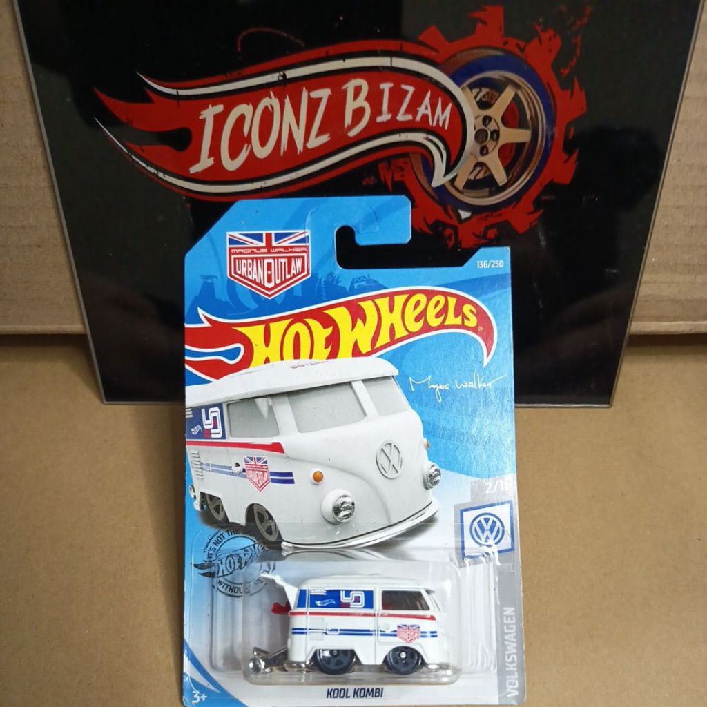 Hotwheels Kool Kombi Urban Outlaw Card Notmint