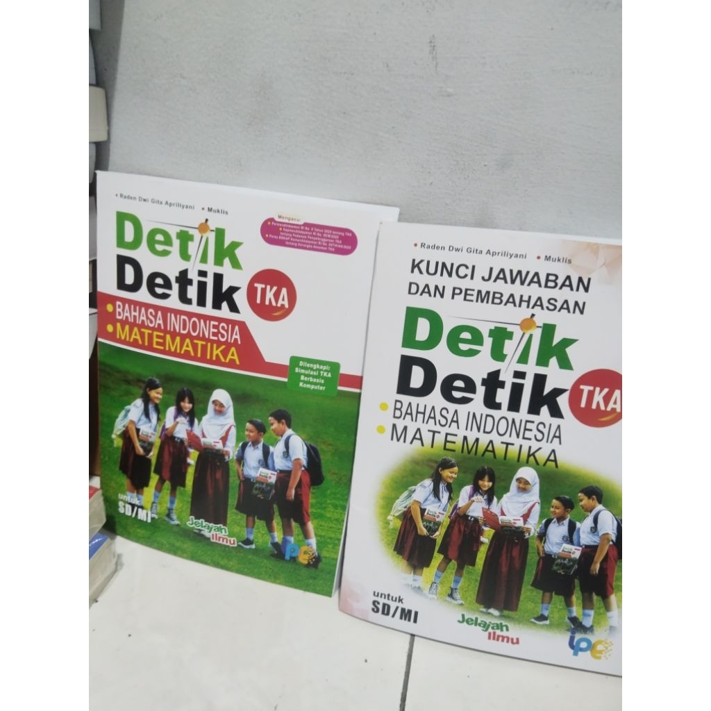 Detik detik TKA SD/Mi+ kunci jawaban