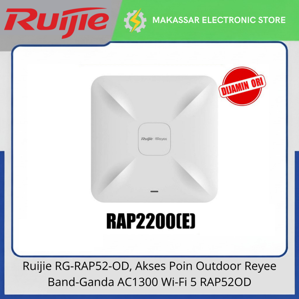 Ruijie Reyee RG-RAP2200E RAP2200E RAP2200 AC1300 Dual Band Ceiling AP - RAP2200E
