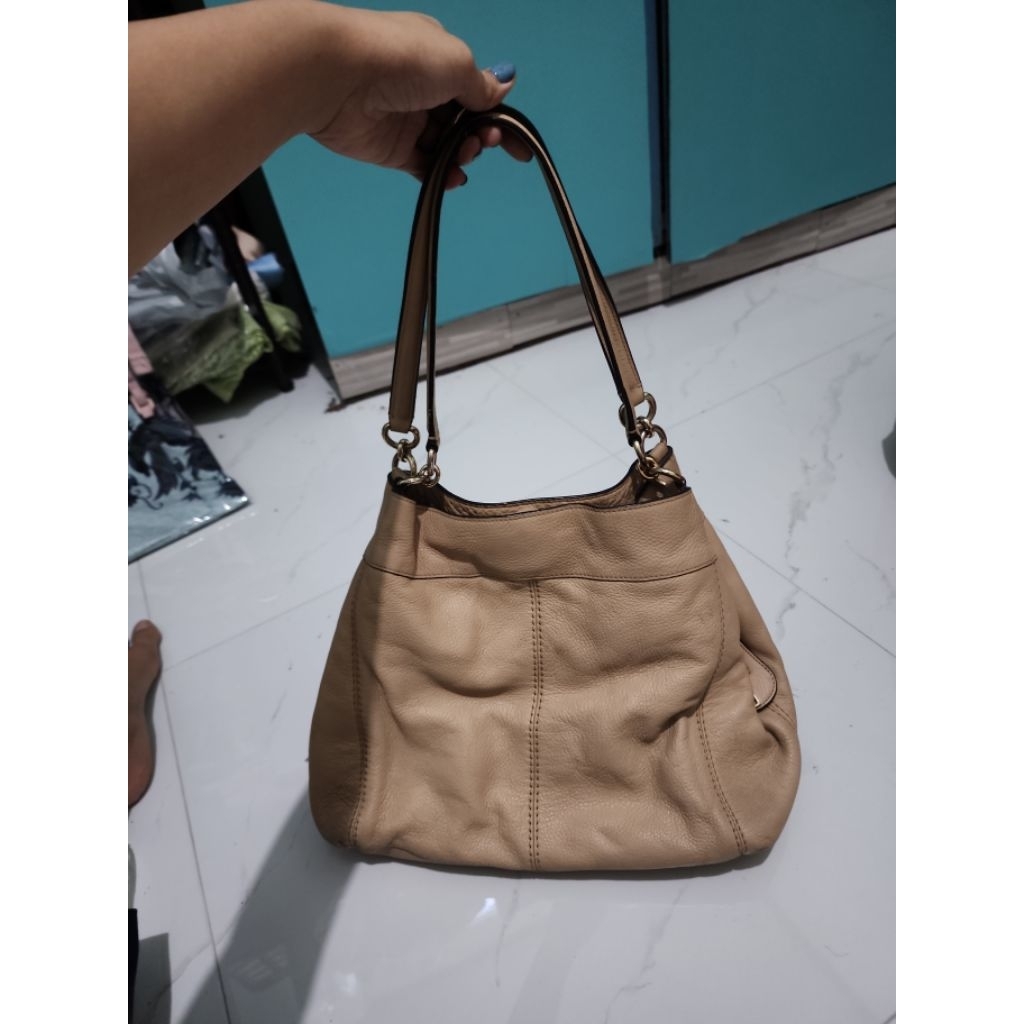 preloved tas hobo kulit asli