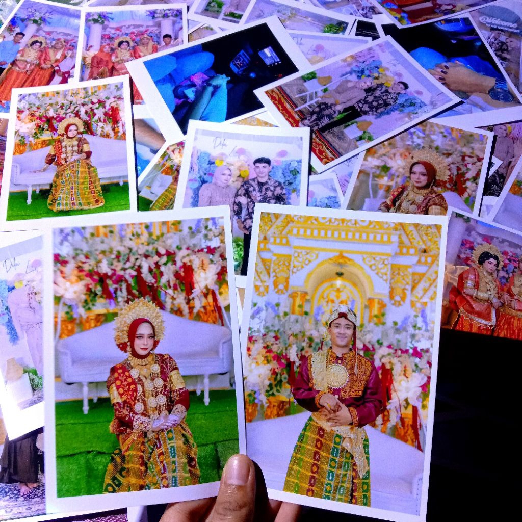 CETAK FOTO PALAROID 4R ( ISI 5 FOTO ) PROSES 1 HARI