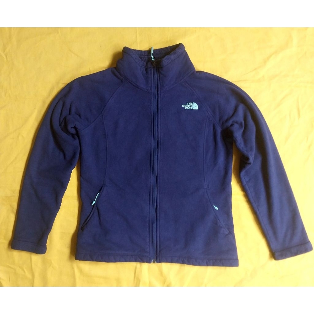 jacket fleece polar original outdoor purple tNF preloved
