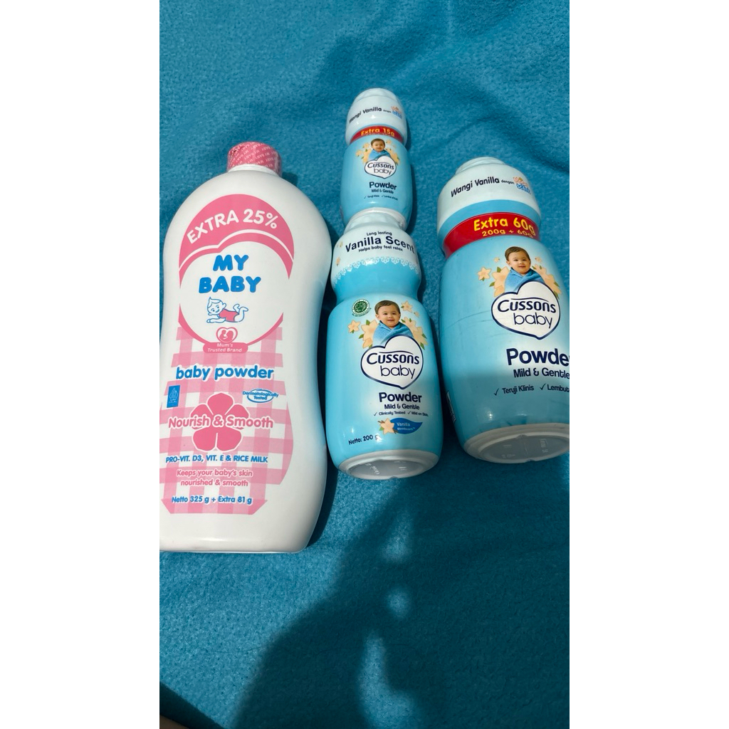 Paket bedak bayi