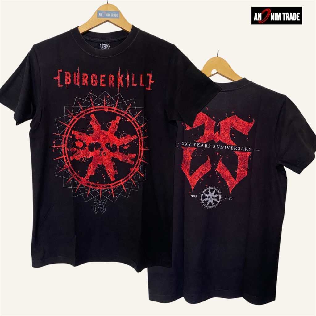 Kaos Burgerkill 25th Anniversary - Original