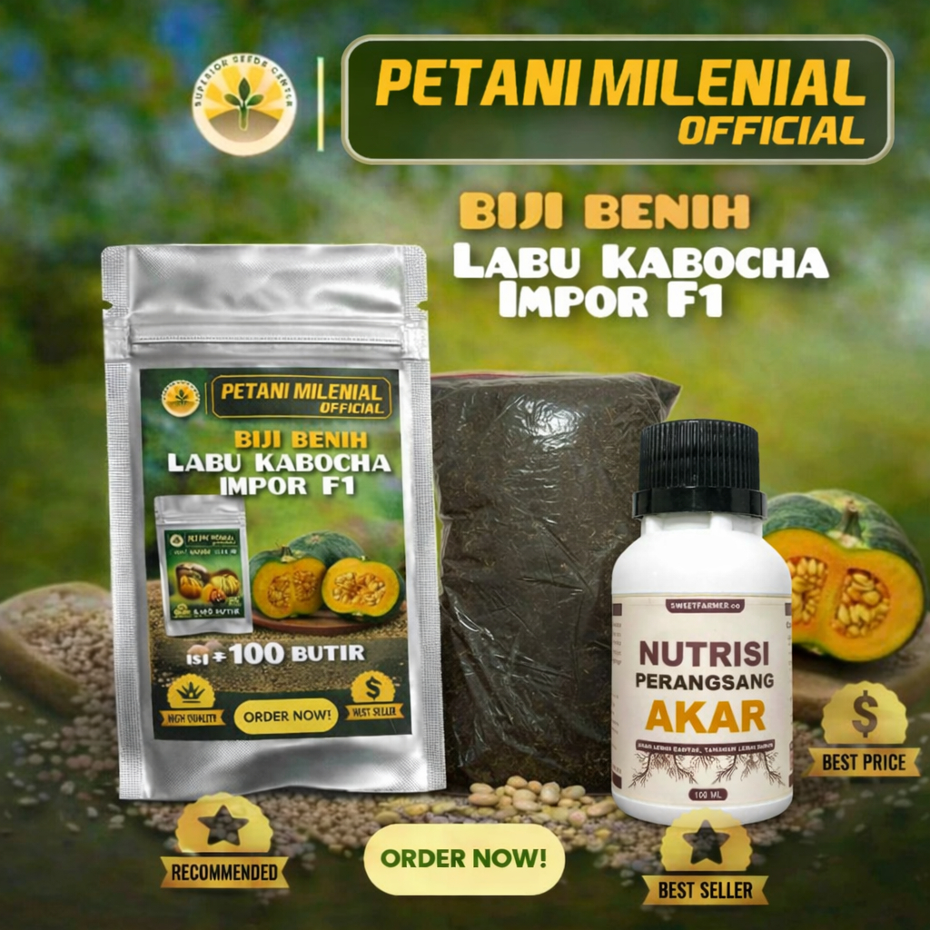 PAKET LENGKAP BENIH LABU KABOCHA