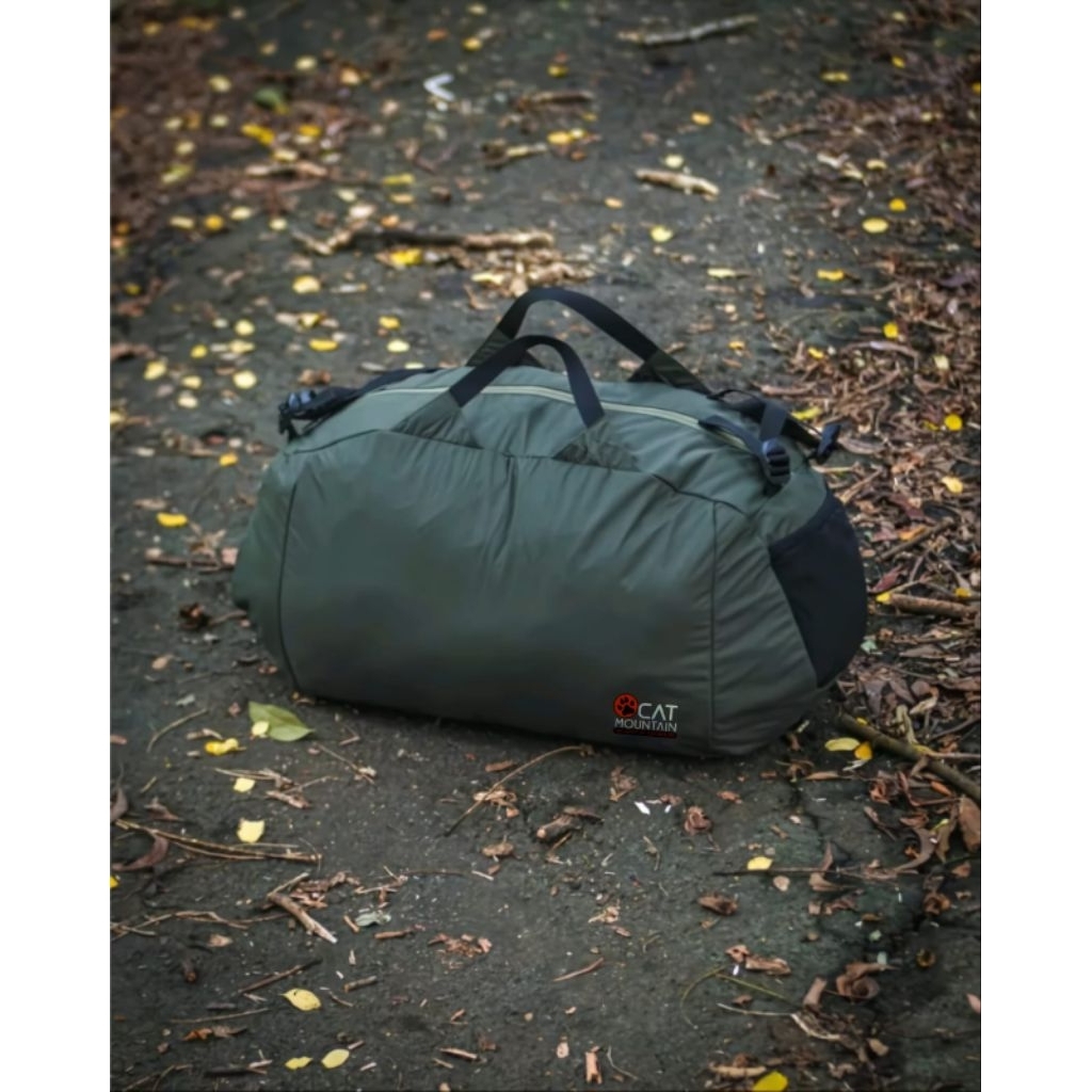 CATMOUNTAIN Tas Traveling Lipat Ultralight Waterproof/Tas Duffel Bag/Tas Pakaian Multifungsi