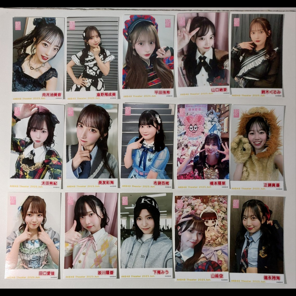 Photocard AKB48 Theater June 2025