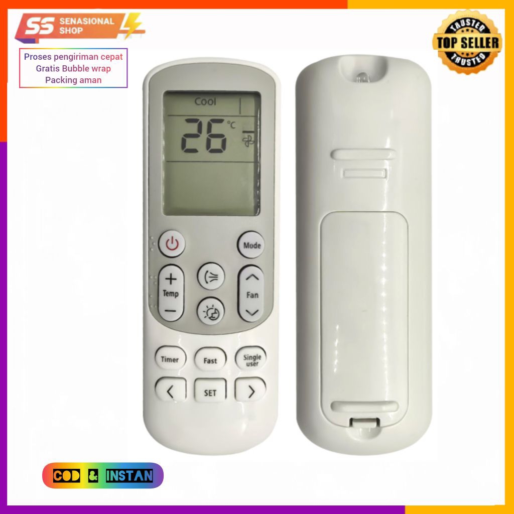 Remote AC Samsung Fast Universal – Pengganti Remote AC Universal dengan Fitur Lengkap