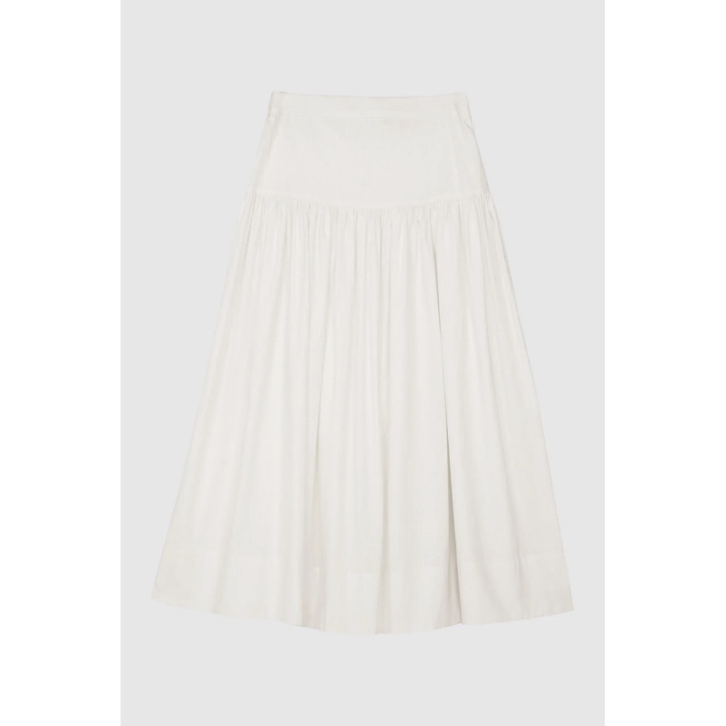 Buttonscarves - Leena Cotton Ruffle Skirt