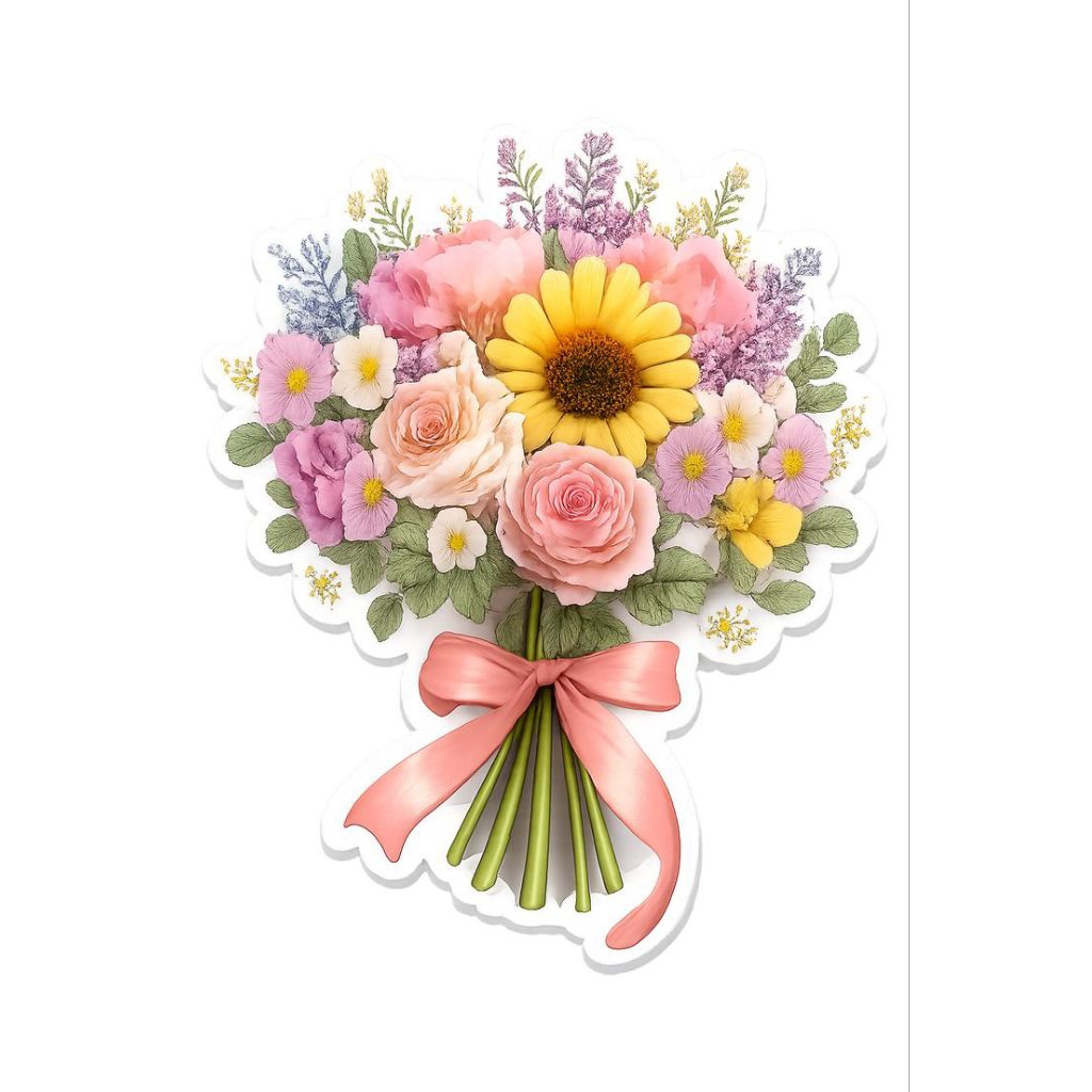 Buket Uang 21-30 Lembar Money Bouquet Kado Hadiah Bucket Bunga Cantik