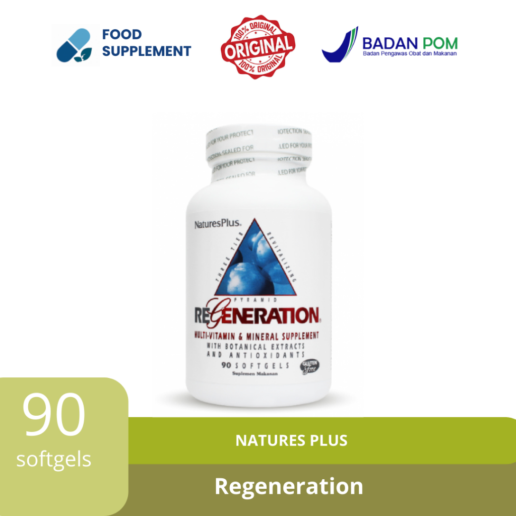 Natures Plus Regeneration Multivitamin - 90 Softgels