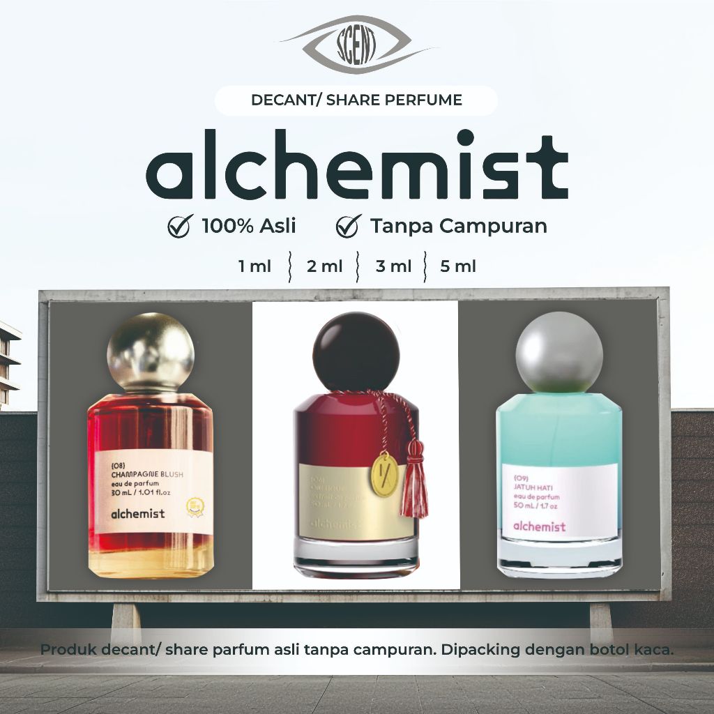 Alchemist Parfum (Decant/Share in Jar/Travel Size/Tester/Mini Size) | Seekscent Official