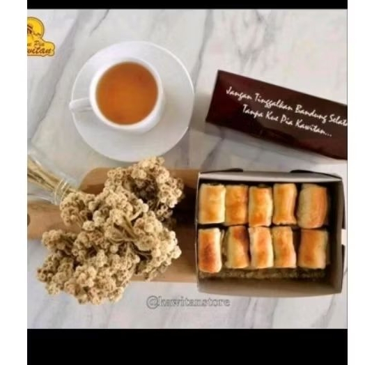 KUE PIA KAWITAN makanan khas daerah pangalengan yang terkenal dengan slogan "JANGAN TINGGALKAN PANGA