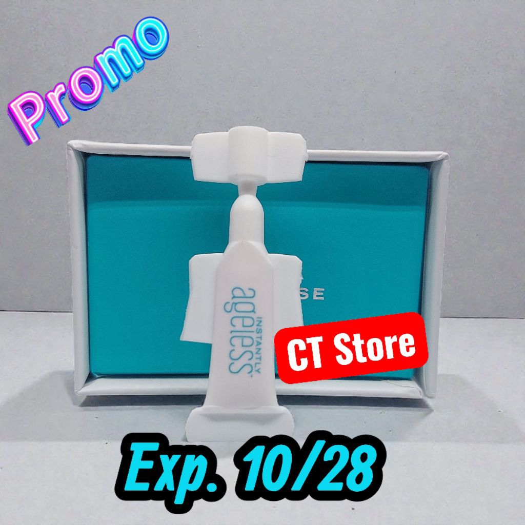 Instantly Ageless Penghilang Kantong Mata/Bopeng/Kerutan 1 Vial