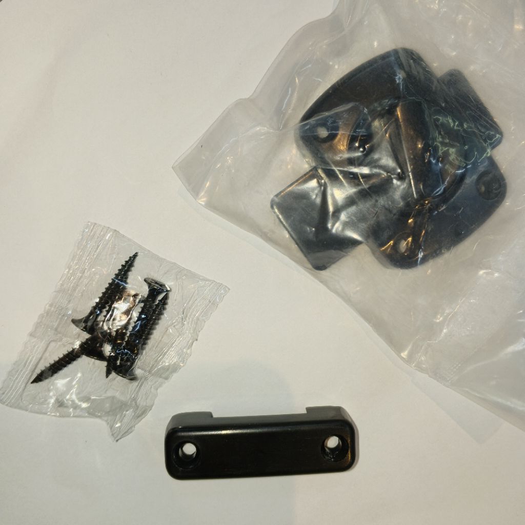 Grendel pintu kamar mandi hitam/Grendel putar