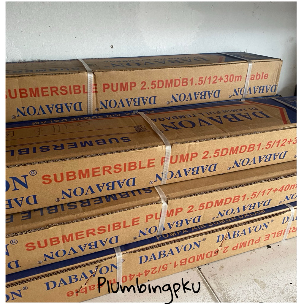 Pompa Satelit Celup DABAVON 2,5 Inch 0,25 , 0,33 , 0,5 HP