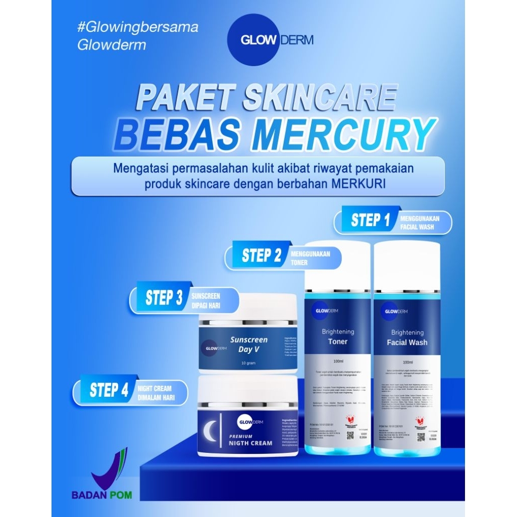 paket brightening series glowderm